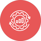 Organisational friction icon